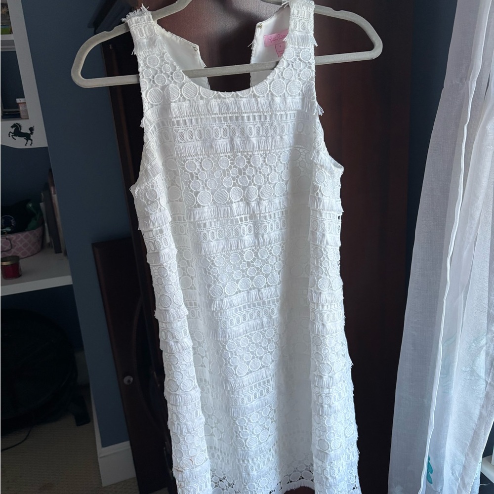 Lilly Pulitzer White Lace Dress